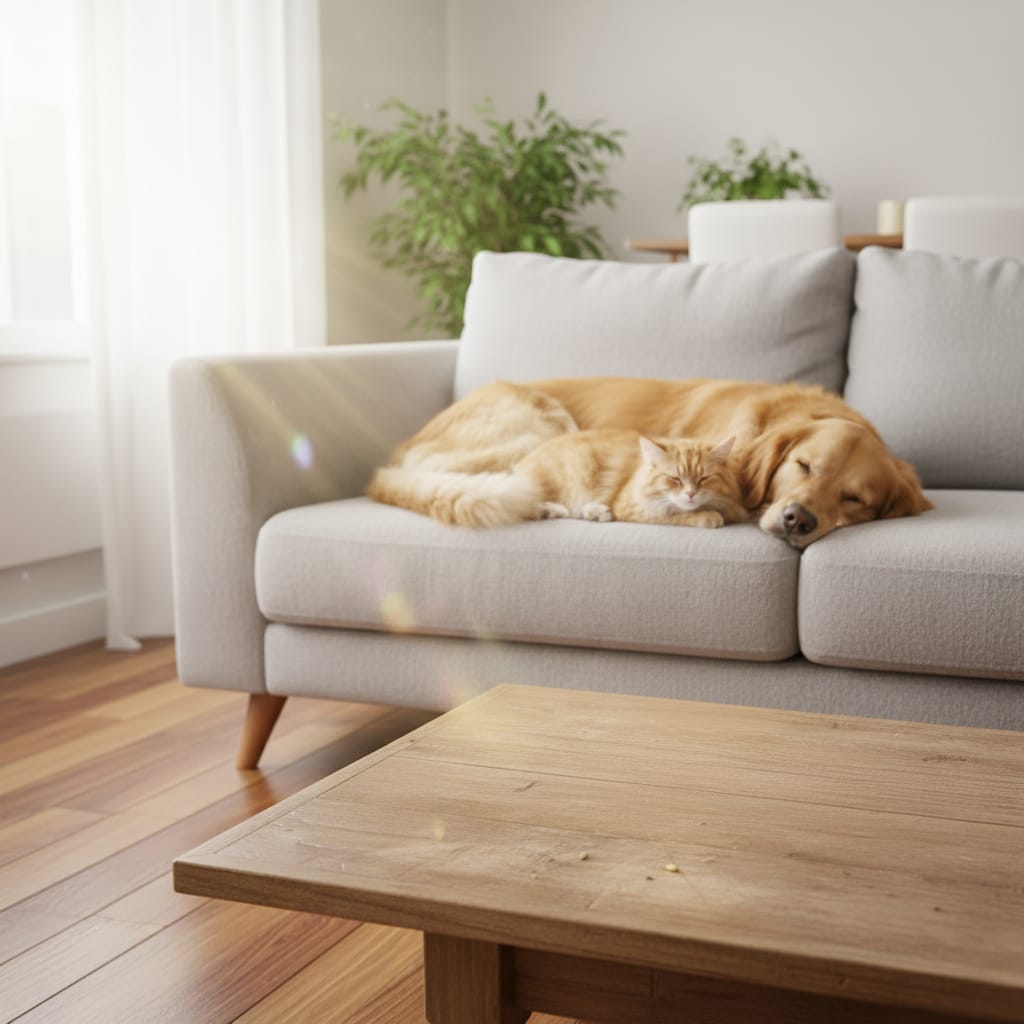 Adiós a los olores de tus mascotas: Trucos y  productos para un hogar siempre fresco