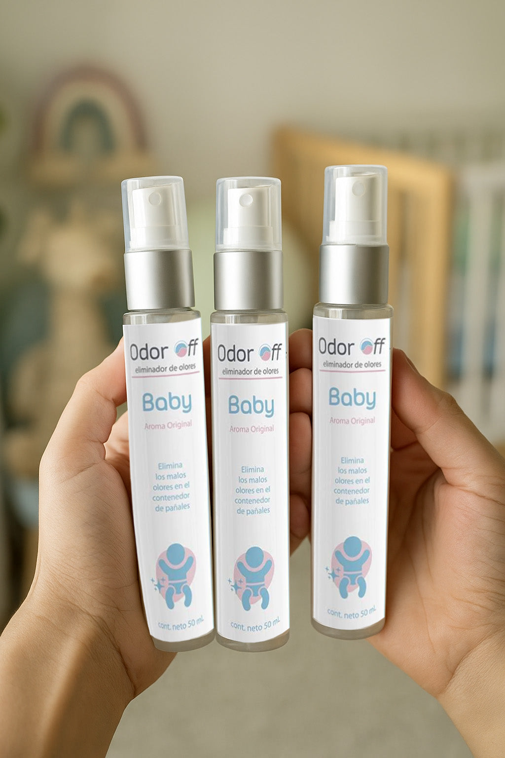 Pack 3 Odor-Off Baby