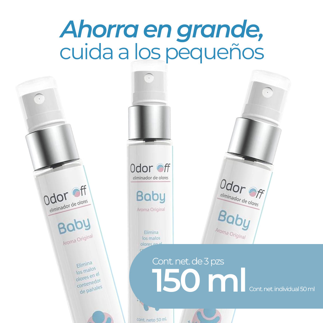 Pack 3 Odor-Off Baby