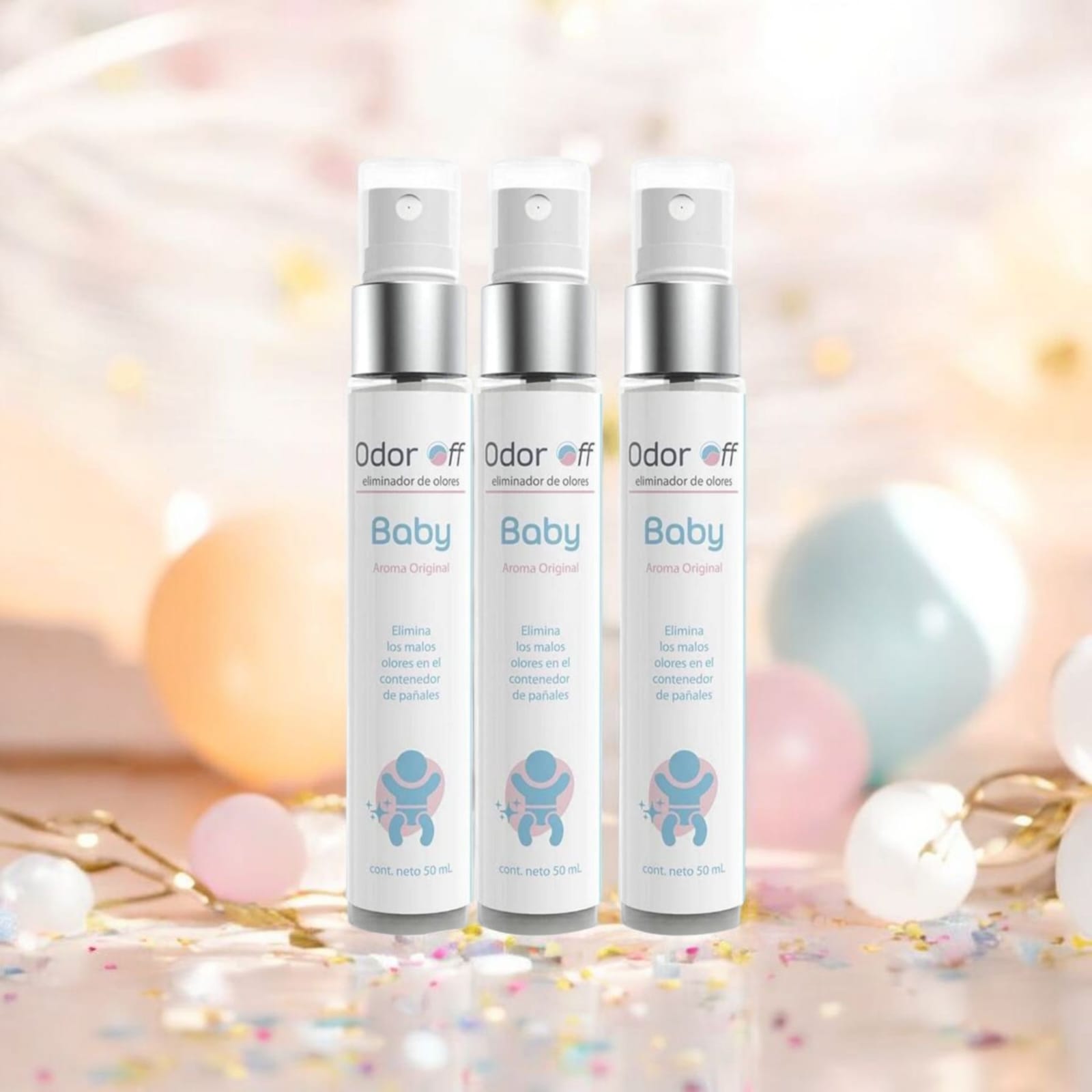 Pack 3 Odor-Off Baby